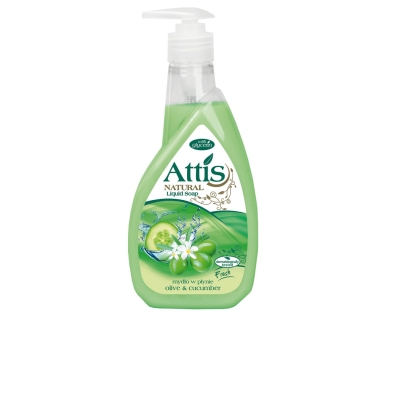 Mydło w płynie 400ml Attis 400ml Oliwka z dozownikiem