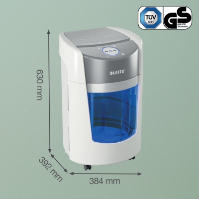 Niszczarka Leitz IQ optimal small office 350 P5 8 kartek 22L