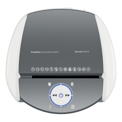 Niszczarka Leitz IQ optimal small office 350 P5 8 kartek 22L