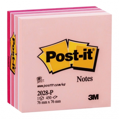Notes samoprzylepny 76x76 450k różowy Post-it