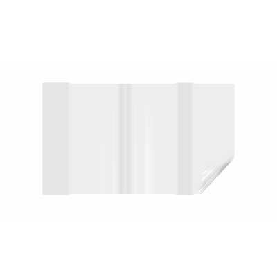 Okładka na książki B7 Regulowana 236x320 bezbarwna 25 sztuk biurfol OZB-41