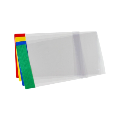 Okładka na książki Z5 regulowana 297x408 kolorowy brzeg 25 sztuk biurfol OZK-50