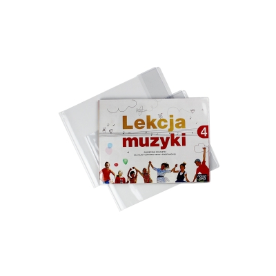 Okładka na książki Zeszyt P1 Pozioma 203x538 kolorowy brzeg 25 sztuk biurfol OZK-33