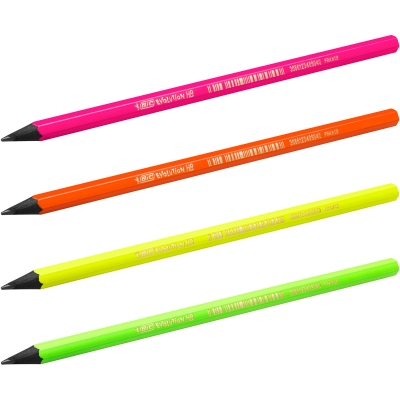 Ołówek Bic Evolution fluo