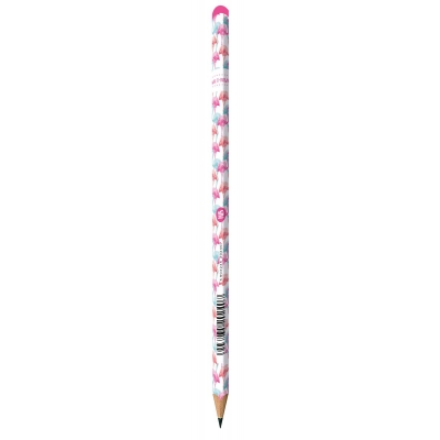 Ołówek grafitowy trójkątny HB flamingo St.Majewski