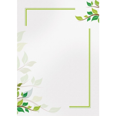 Papier do dyplomów A4 170G Green 25 sztuk