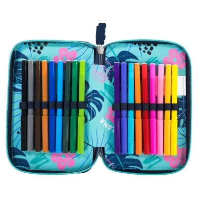 Piórnik potrójny z wyposażeniem Stitch Stay Cool