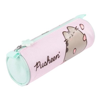 Piórnik tuba Pusheen Pink kotek