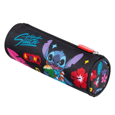 Piórnik tuba Stitch Black Aloha
