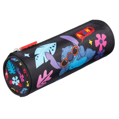 Piórnik tuba Stitch Black Aloha