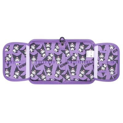 Piórnik dwuklapkowy Kuromi Violet
