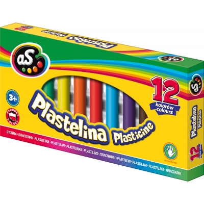 Plastelina dla dzieci Astra AS 12 kolorów