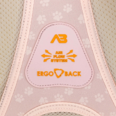 Plecak AstrABag Fluffy Puppy AB330 z pieskiem z przodu