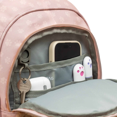 Plecak AstrABag Fluffy Puppy AB330 z pieskiem z przodu