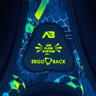 Plecak AstrABag Football AB330 granatowo zielony