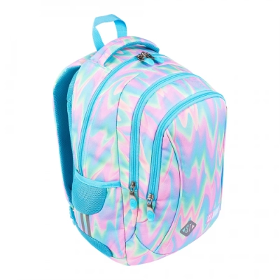 Plecak 3 -komorowy bubble gum St.right BP26