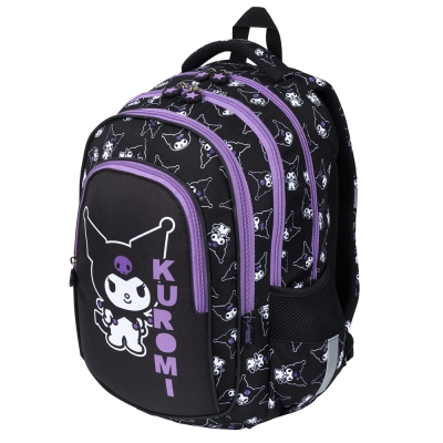 Plecak Kuromi Black 4 komorowy BPL-58 licencja