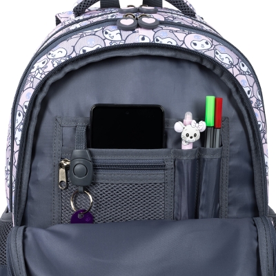 Plecak Kuromi Pink 4 komorowy BPL-58 licencja