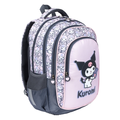 Plecak Kuromi Pink 4 komorowy BPL-58 licencja