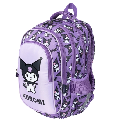 Plecak Kuromi Violet 4 komorowy BPL-58 licencja