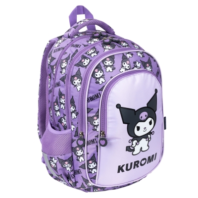 Plecak Kuromi Violet 4 komorowy BPL-58 licencja