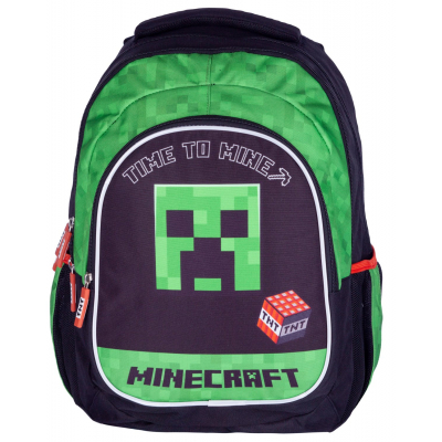 Plecak Minecraft usztywniany 4-8 klasa AB300 Time to mine Astra