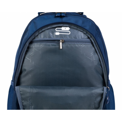 Plecak Szkolny BP05 Navy Blue St.Right