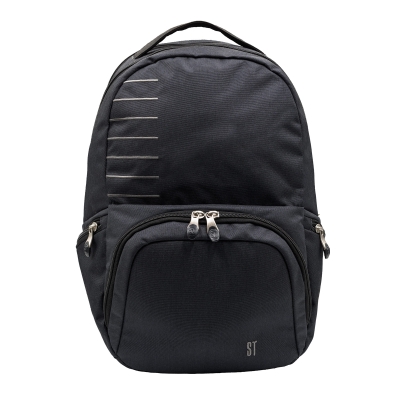 Plecak Szkolny czarny St.right BP35 Black Melange St.right