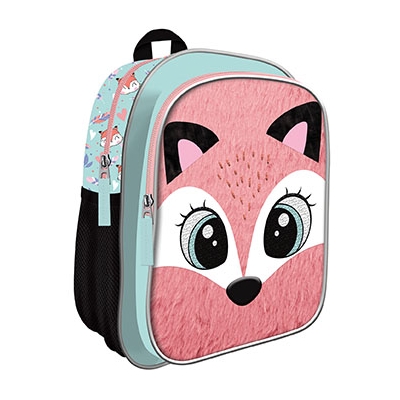 Plecak dla przedszkolaka z liskiem z odstającymi uszami Fox