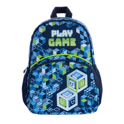 Mały plecak dziecięcy wycieczkowy play game granatowy AK330
