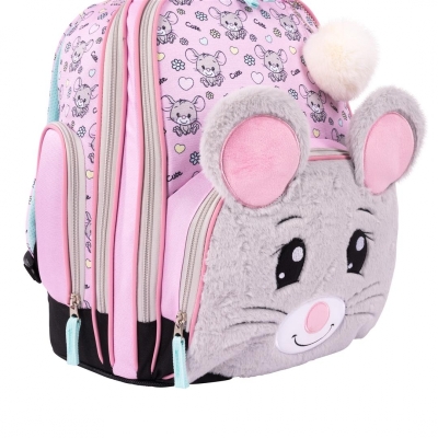 Plecak z myszka premium mouse dla dziewczynki b8 bambino