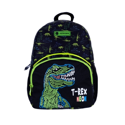 Plecak z dinozaurem do przedszkola neon t-rex AK300