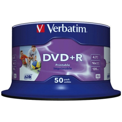 Płyta DVD do nadruku Verbatim 4,7gb printable A50