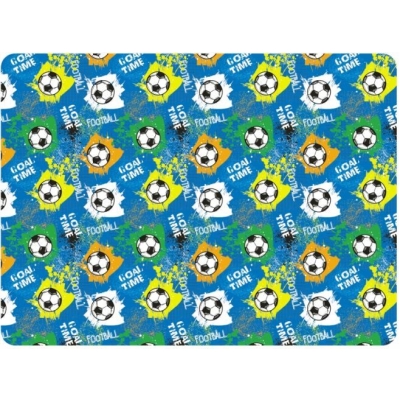 Podkładka mata do prac plastycznych dla chłopca A4 PP Football