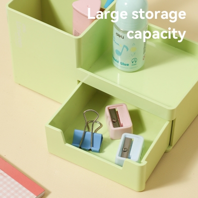 Przybornik na biurko zielony Z419 Longreen Deli