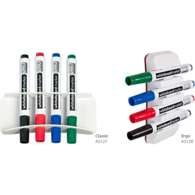 Przybornik na markery magnetyczny na tablice AS128 2x3