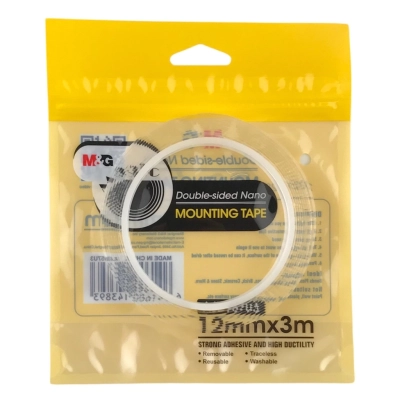 Taśma nano tape dwustronna 12mm 3m przeźroczysta