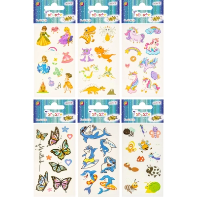 Tatuaż do ciała Tat-6751 świecące w ciemnosci 6,8x12cm