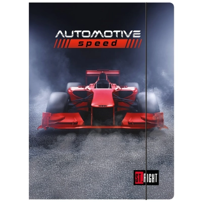 Teczka A4 z gumką 300g Racing Team St.right