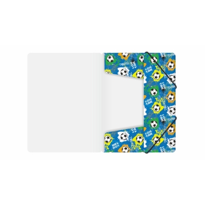 Teczka z gumką A4 plastikowa piłki