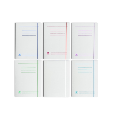 Teczka z gumką biała 280g bez nadruku Barbara