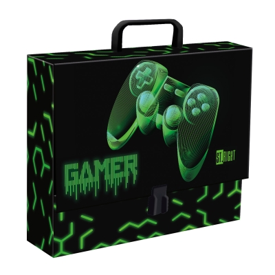 Teczka z rączką A4 XL St.Right Green Level