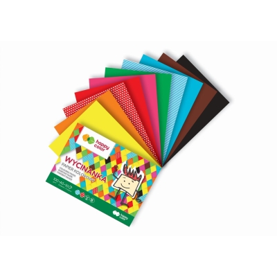 Wycinanka kolorowa dla dzieci A5 100g Happy Color
