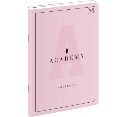 Zeszyt A5 Academy Pastelowa okładka 60 kartek w kratkę Interdruk