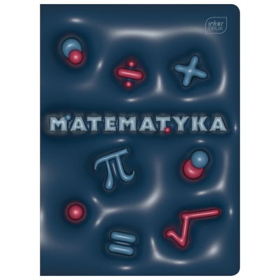 Zeszyt przedmiotowy A5 60 kartek Matematyka Hybrid Pigułka Wiedzy Interdruk