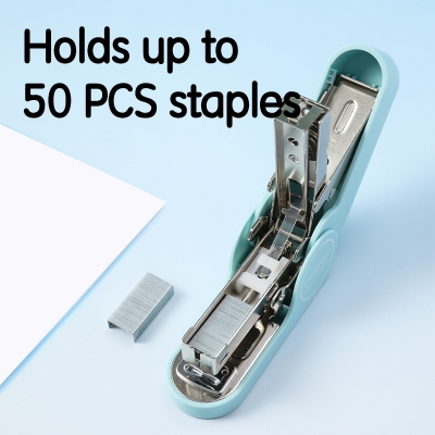 Zszywacz Deli 25 kartek M416 Longreen Deli 3 kolory pastelowe