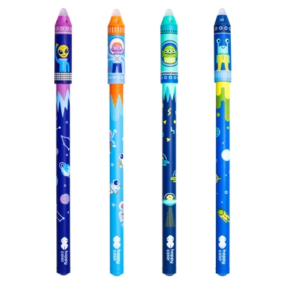 Długopis ścieralny wymazywalny space2 Happy Color niebieski