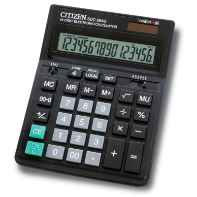 Kalkulator biurowy Citizen sdc-664s 16 cyfrowy
