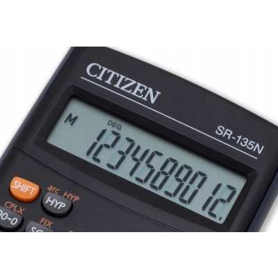 Kalkulator naukowy z funkcjami Citizen SR-270