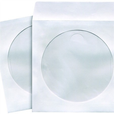 Koperta CD biała nieklejona duże okno
